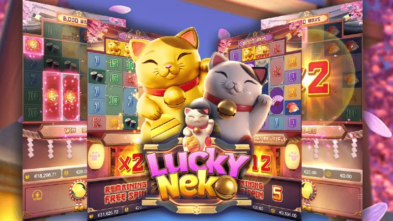 เว็บสล็อตอันดับ1 mgw slotxo รีวิวเกมสล็อต Lucky Neko